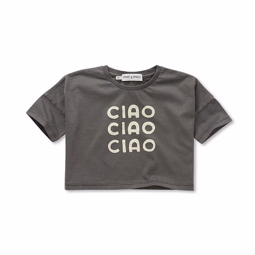 Топ CIAO dark gray от бренда Sproet & Sprout