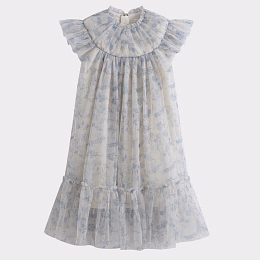 Платье Marisol Blue Flower от бренда C'ERA UNA VOLTA