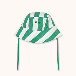 Панама GREEN STRIPES от бренда Tinycottons