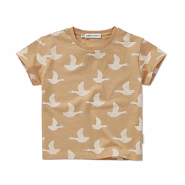 Футболка Goose Print от бренда Sproet & Sprout Бежевый