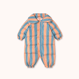 Комбинезон Mini NUDE-BLUE STRIPES от бренда Tinycottons