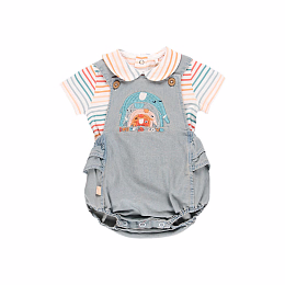 Боди и полукомбинезон из лиоцела от бренда Boboli