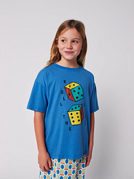 Футболка Roll The Dice от бренда Bobo Choses Синий