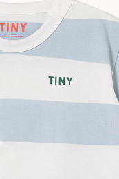 Футболка Sky stripes от бренда Tinycottons Голубой