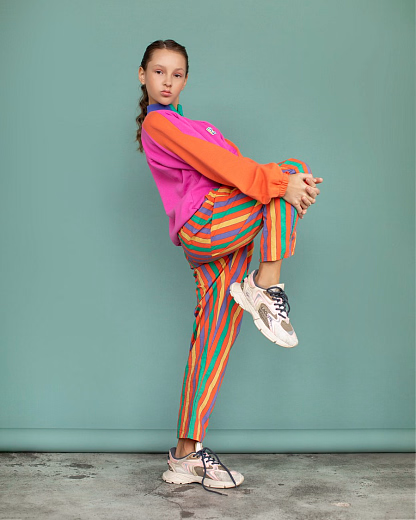 Штаны Multicolor stripes от бренда Bobo Choses