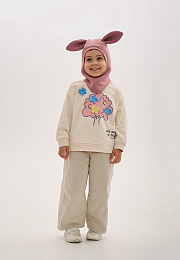 Шапка-шлем Bunny Teddy d.rose от бренда Peppihat