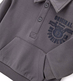 Свитшот-поло с карманом от бренда Original Marines