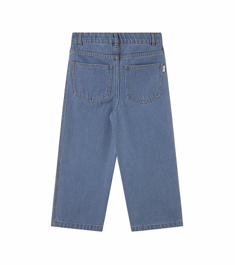 Джинсы STRAWBERRIES EMBROIDERED от бренда Tinycottons