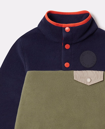 Анорак Fleece Snow от бренда Stella McCartney kids