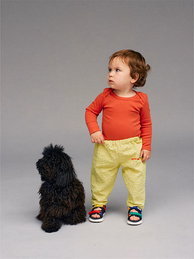 Сандалии Color Block с подошвой белого цвета от бренда Bobo Choses