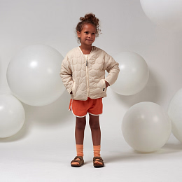 Куртка FRIENDLY WHALE Brown rice White gap grey от бренда Gosoaky