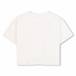 Футболка-кроп Logo от бренда SONIA RYKIEL Белый