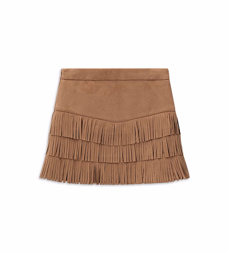 Юбка с кнопками и бахрамой от бренда Original Marines