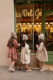 Платье Kana Cream от бренда C'ERA UNA VOLTA