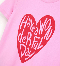 Пижама Have a wonderful day pink от бренда Original Marines