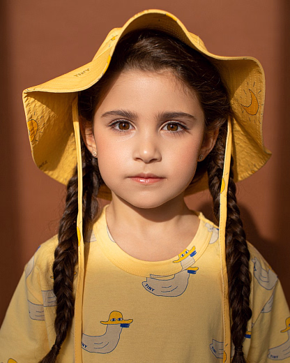 Футболка DUCKS от бренда Tinycottons Желтый