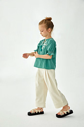 Штаны палаццо Suri Cream от бренда C'ERA UNA VOLTA