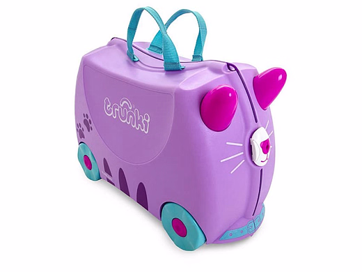 Чемодан на колесиках Котенок Кэйзи от бренда Trunki