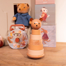 Пирамидка Мишка Марсель от бренда Egmont Toys