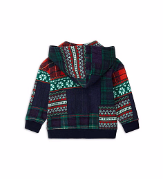 Толстовка на молнии с зимним принтом от бренда Original Marines