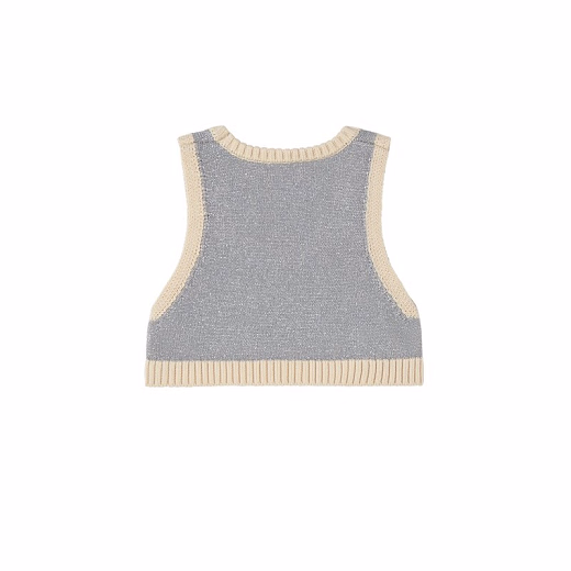 Топ Grey Lurix от бренда Tinycottons