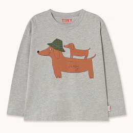Лонгслив TWO DOGS от бренда Tinycottons