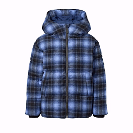Куртка Hilo Wool Check Navy от бренда MOLO