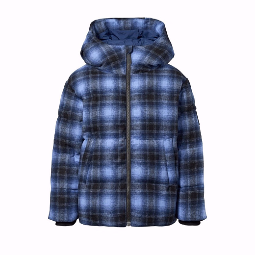 Куртка Hilo Wool Check Navy от бренда MOLO