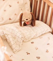 Мягкая игрушка Собачка Диего 18 см от бренда Jollein