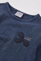 Лонгслив Flower embroidery от бренда Boboli