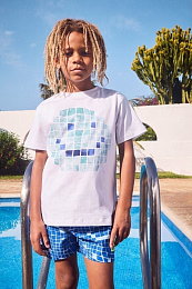 Футболка Rame Tile Happy от бренда MOLO Белый