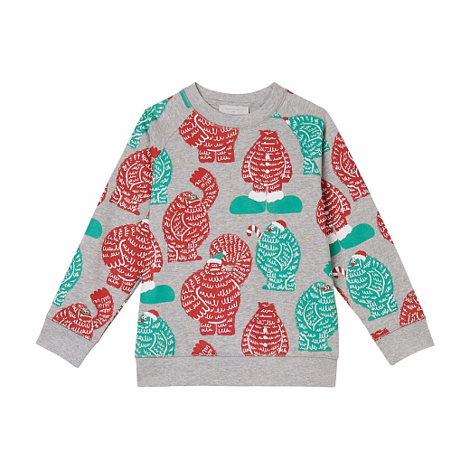 Свитшот Yeti от бренда Stella McCartney kids