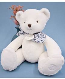 Мишка белого цвета, 25 см от бренда Doudou et Compagnie