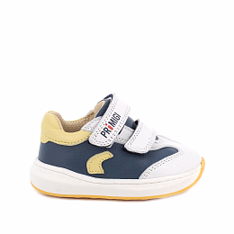 Кроссовки на липах WHITE-NAVY от бренда PRIMIGI