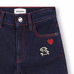 Джинсы с контрастной строчкой от бренда SONIA RYKIEL