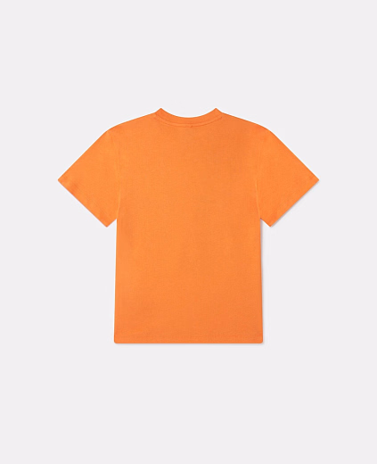 Футболка Magic Cards от бренда Stella McCartney kids Оранжевый