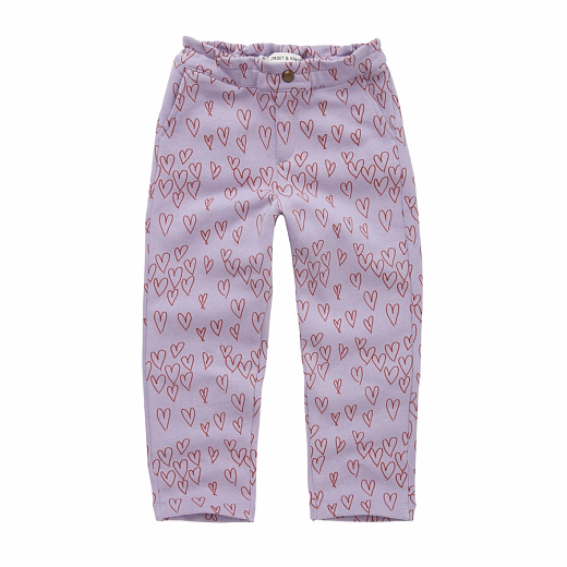Штаны Hearts Print от бренда Sproet & Sprout