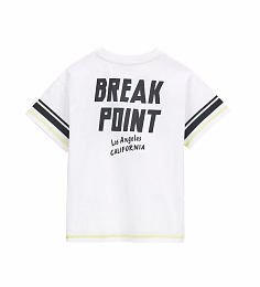 Футболка с теннисным мячом от бренда Original Marines Белый