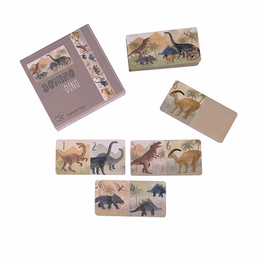 Домино "Динозавры" от бренда Egmont Toys