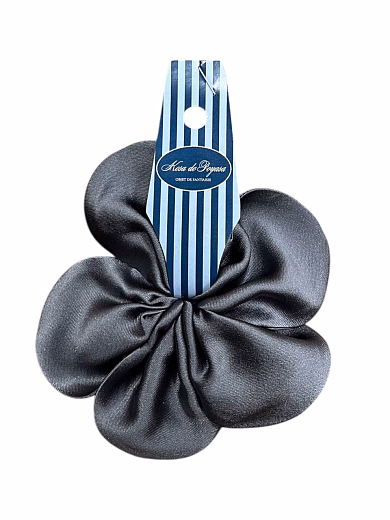 Резинка для волос «Цветок для мамы» графит без наполнителя от бренда Kosa do Poyasa