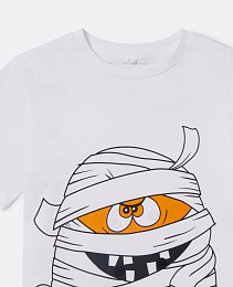 Футболка Zombie Graphic от бренда Stella McCartney kids Белый