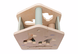 Сортер из дерева Зоопарк от бренда Jollein