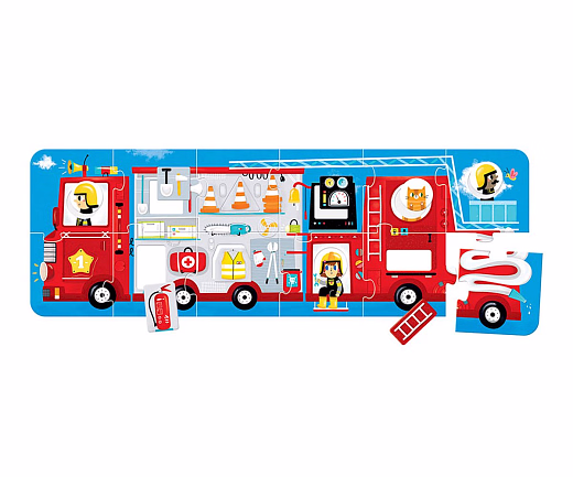 Пазл Пожарная машина от бренда Banana Panda