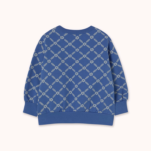 Свитшот FLOWER GRID от бренда Tinycottons