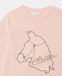 Свитшот Stella Horse от бренда Stella McCartney kids