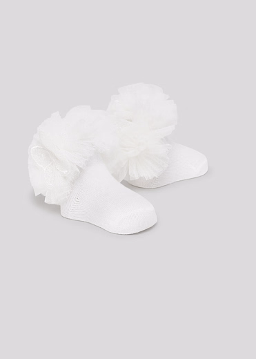 Носки кружевные и повязка на голову от бренда Mayoral