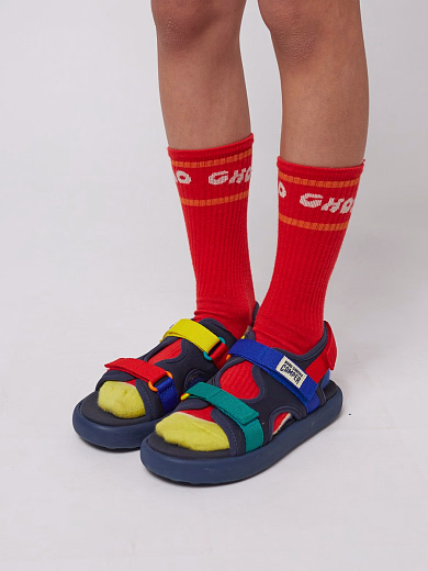 Сандалии Color Block от бренда Bobo Choses