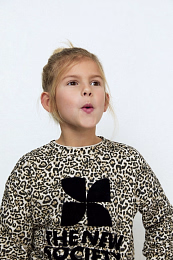 Свитшот TNS Logo Nelia Print от бренда The New Society