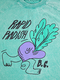 Майка Rapid Radish от бренда Bobo Choses Зеленый