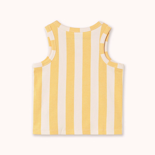 Майка Yellow stripes от бренда Tinycottons